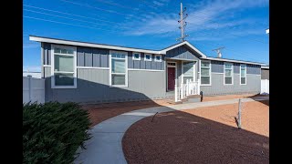 3 Bedroom Double Wide Manufactured Home for Sale in New Mexico. RC3068A.