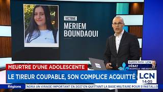 Meurtre de Meriem Boundaoui: le tireur coupable, son ami acquitté