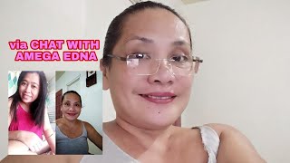 #AMEGAVLOGGER #252 VLOG VIA VIDEO CALL WITH AMEGA EDNA