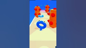 Squishy Tube Run 👀 #viral #ytshort #funny #gameapp #fungame