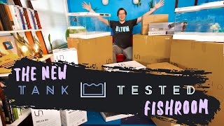 Unboxing My NEW Fishroom!!