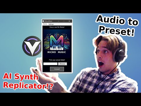NEW AI Synth Replicator: MicroMusic
