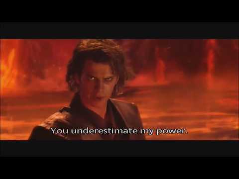 Star Wars Revenge Of The Sith You Were The Chosen One