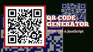 Create Your OWN QR Code Generator With HTML CSS And JavaScript