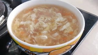 Mushroom Egg Thick Soup 蘑菇蛋花汤