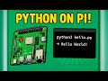 how to program on the raspberry pi 5 ?  | run python script raspberry pi