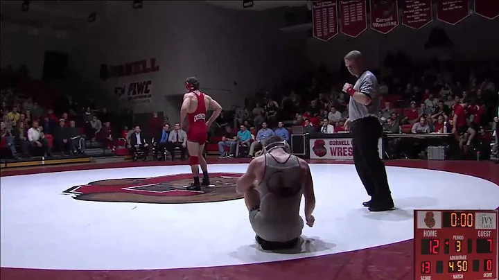 Highlights: Cornell Wrestling vs. Lock Haven - 1/3...