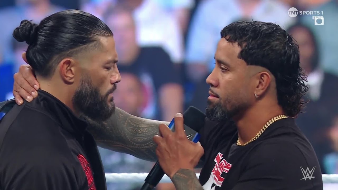 Roman Reigns & Jey Uso Intense Promo – WWE Smackdown 7/28/23 (Full ...