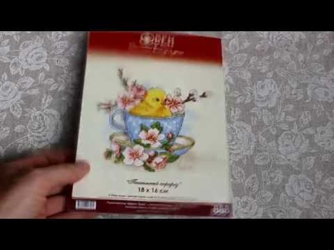 Покупочки наборов для вышивки крестом с хорошим настроением)