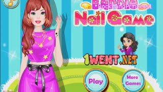 games barbie nail