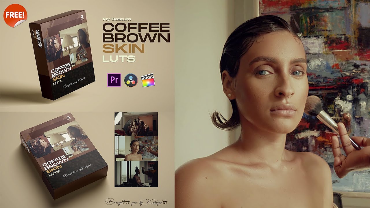 FREE LUTs - COFFEE BROWN SKIN LUTs