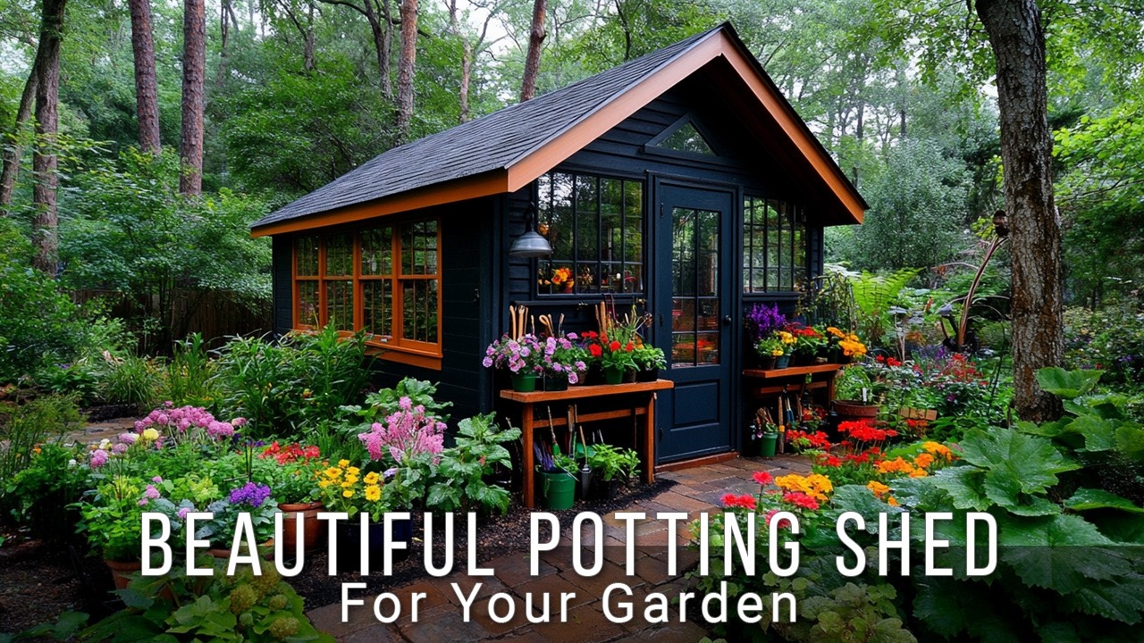 How to Create a Beautiful and Functional Potting Shed for Your Garden