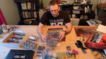 RedTide prototype unboxing from The Game Crafter