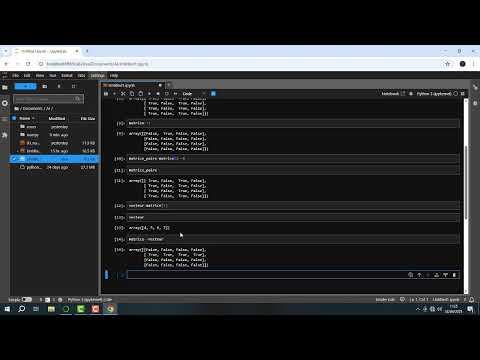 06 NumPy : Slicing conditionnel, Squeeze - YouTube