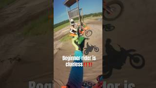 Kid better move next time #moto #motocross #trending #shorts #viral #dirtbike