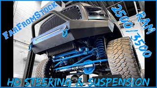 FarFromStock Ram 2500 / 3500 03-13 steering and suspension, Radius Long Arm, Traction Bars!