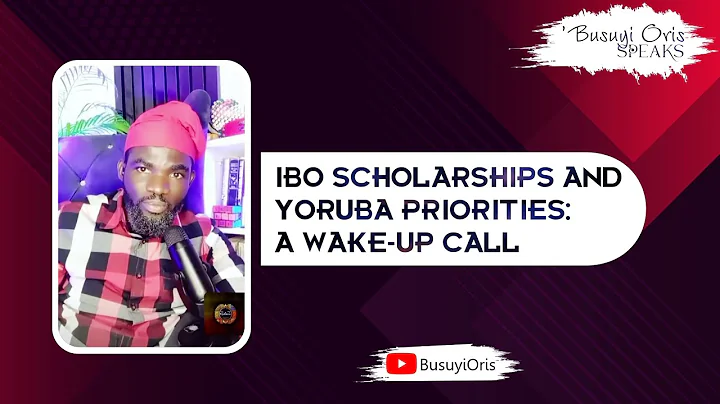 Ibo Scholarships and Yorùbá Priorities