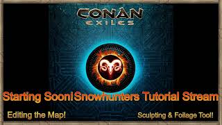 Conan Modding Tutorial :  Foliage Tool and Sculpting Tool