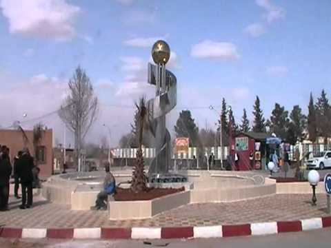 El Byadh Le Nouveau Jet D Eau Du Rond Point De L Hopital 