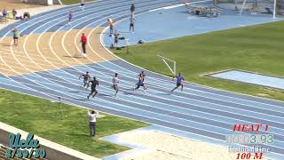 Heat 1 Men 100 - UCLA