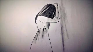 sad drawing drawings depressed depressing draw pencil sketch step paintingvalley