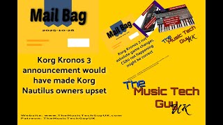 Korg Kronos 3 announcement would have made Korg Nautilus owners upset