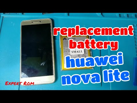 How To Replacement Battery Huawei Nova Lite Youtube