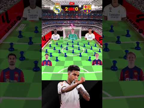 REAL MADRID vs BARCELONA | LA LIGA HIGHLIGHTS | MARBLE FOOTBALL |04/21/24| #espn #asmr