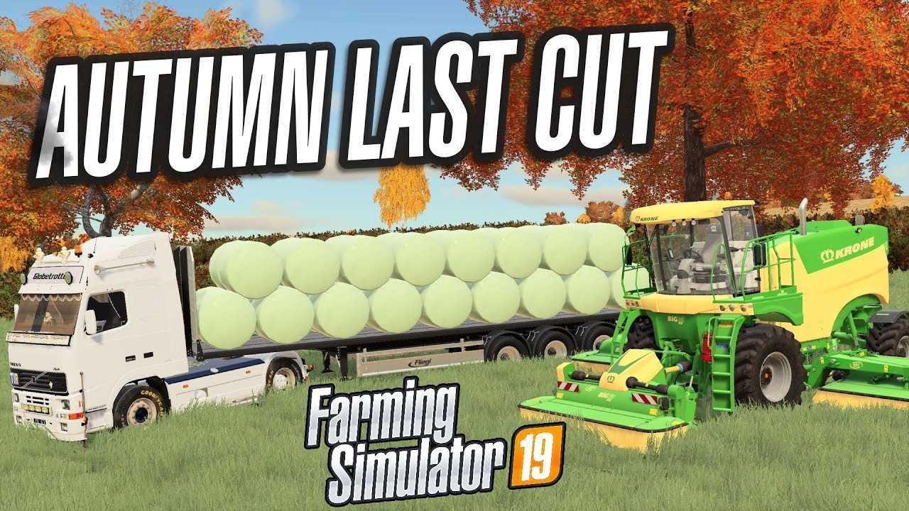 CRAZY GRASS AUTUMN LAST CUT   -  SEASONS FS19 (Oakfield Ep 18)