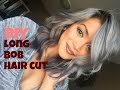 DIY Long Bob Haircut Tutorial