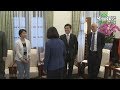 接見布魯金斯研究院訪團 蔡英文:台灣走向世界的決心不會改變 接見布魯金斯研究院訪團 蔡英文:台灣走向世界的決心不會改變