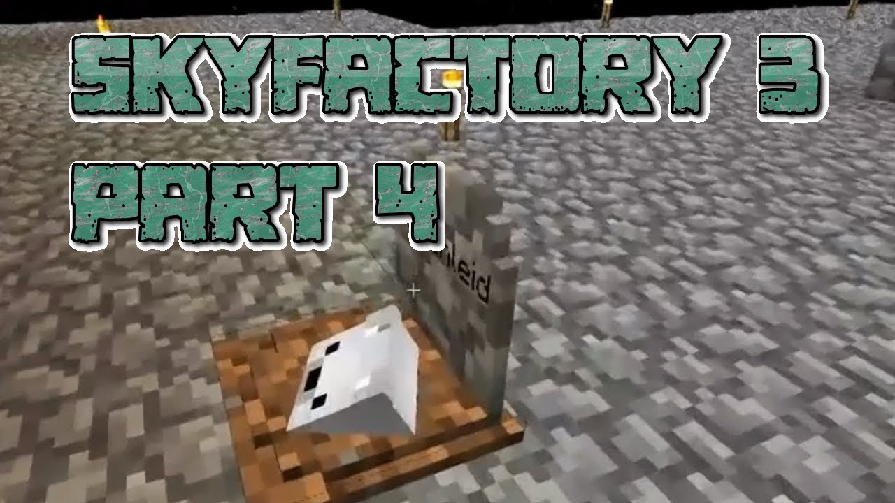 FARMING & POWER: Let's Play Minecraft Sky Factory 3 Part 4 - YouTube