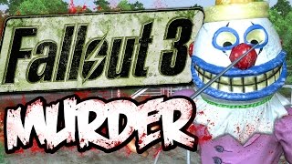 Fallout 3 - MURDERING EVERYONE! Tranquility Lane!  (Fallout 3 Funny Moments w/ Mods & Cheats) screenshot 3