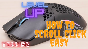 How to scroll click easy | x-mouse button control | RederateYT