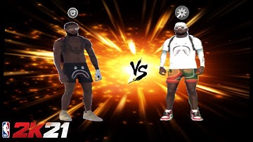 FIRST TIME PLAYING AGAINST A MODDED CONTROLLER | THIS HAPPENED... | NBA 2K21 |