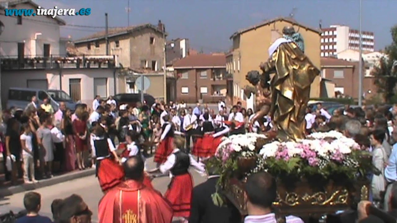 Baños de Río Tobía - Fiestas de San Mateo y Los Parrales 2012 - Procesión en honor a San Mateo