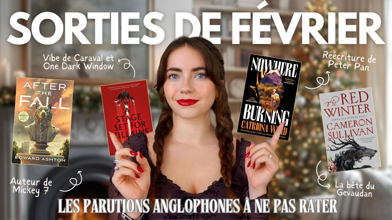 Les sorties anglophones à ne pas rater en février 🔎 13 livres à découvrir