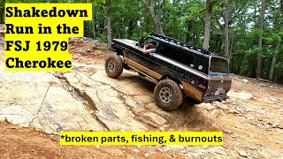 FSJ Cherokee Rockcrawling at Uwharrie