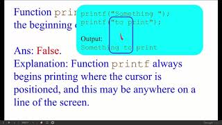 Self review exercise of c programming, part 1