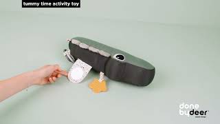 tummy time activity toy | strengthen back and neck with sensory play | Done by Deer