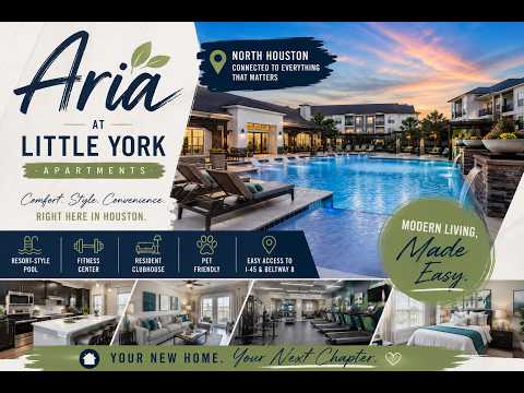 Aria at Little York Apartments in Houston, TX | Modern Apartment Tour in North Houston