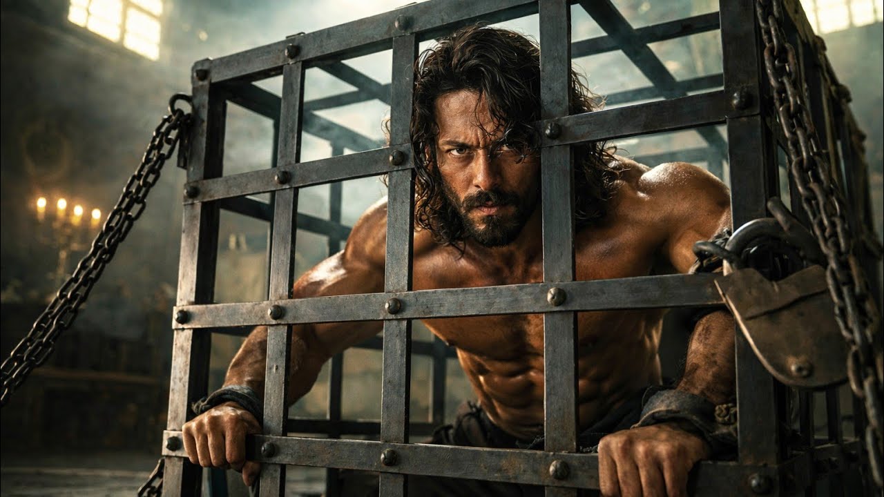 وحش عنيف حطوه فى سجن داخل قفص زى الحيوانات وعذبو أهل قبيلته بطريقه بشعه وبعد 25سنه إبنه رجع للانتقام