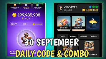 Gemz Daily Cipher & Combo 30 September |Gemz Daily Code | Gemz Daily Combo 30 September