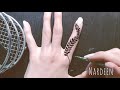 نقشُ حـنّــــاء سهل  easy Henna tutorial