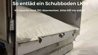 Schubboden Lkw - So Sieht Das Aus, Wenn Entladen Wird