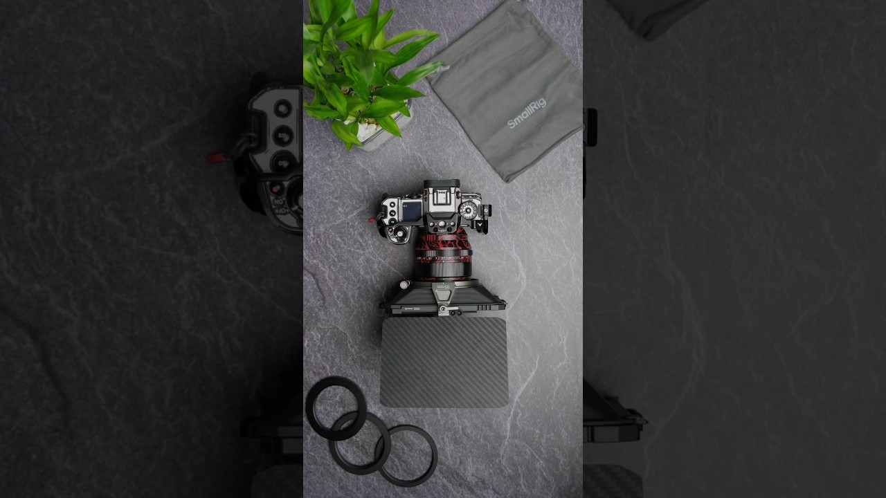 Make your camera look more pro! Simply add the Smallrig mini Matte Box Lite! 