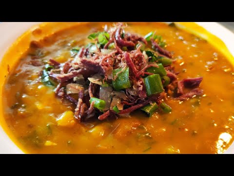 Vídeo: Sopa Fria De Abóbora Com Carne