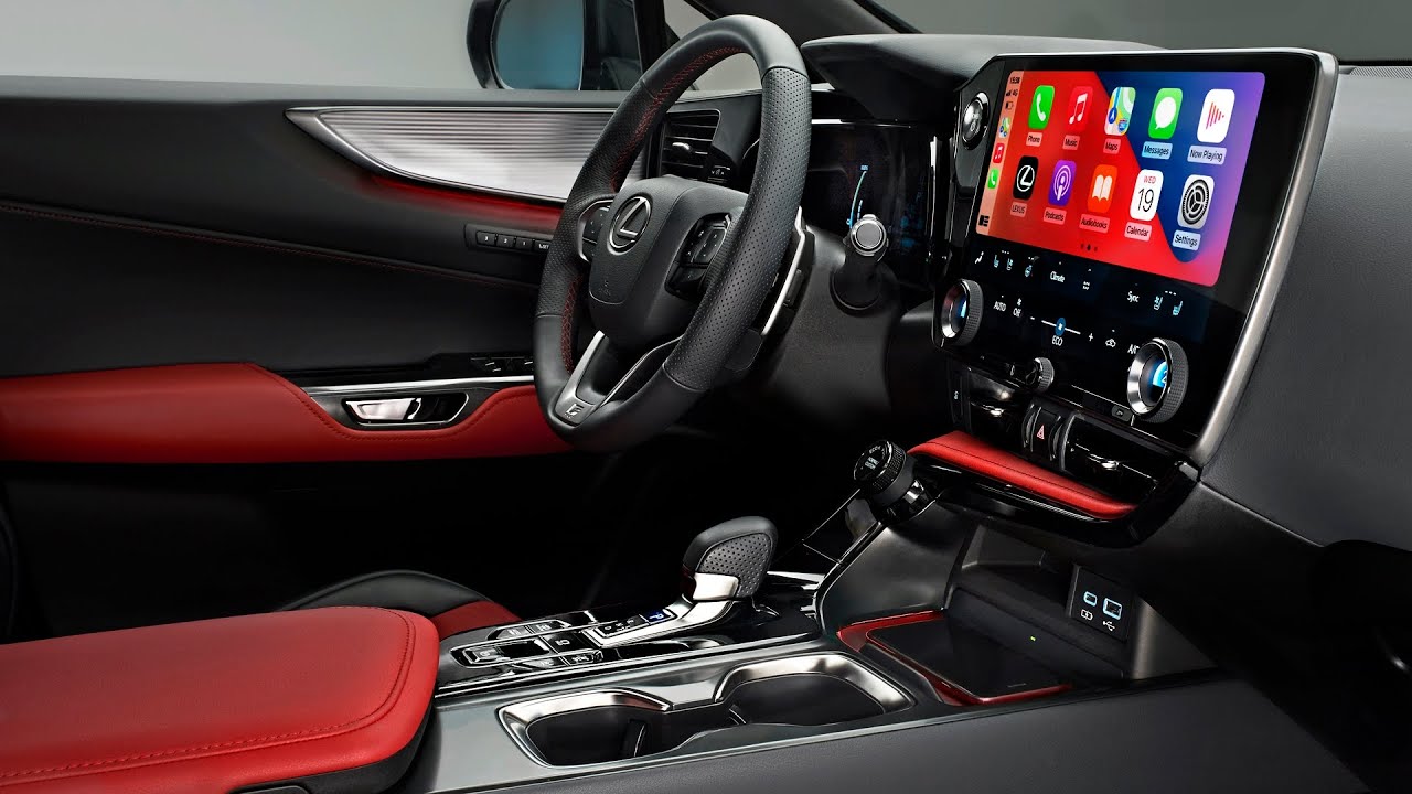22 Lexus Nx Interior And Color Options Youtube