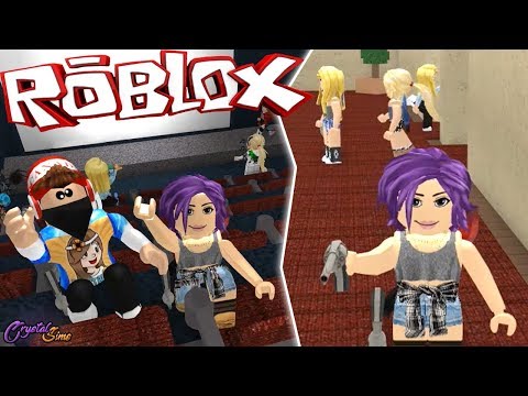 Matanza En El Cine Murder Mystery Roblox Crystalsims Youtube - la asesina de halloween murder mystery roblox crystalsims