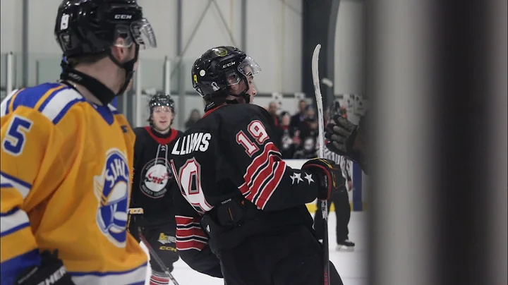 Williams with the snipe to give U20 Black the lead at the MJHL-SJHL Showcase